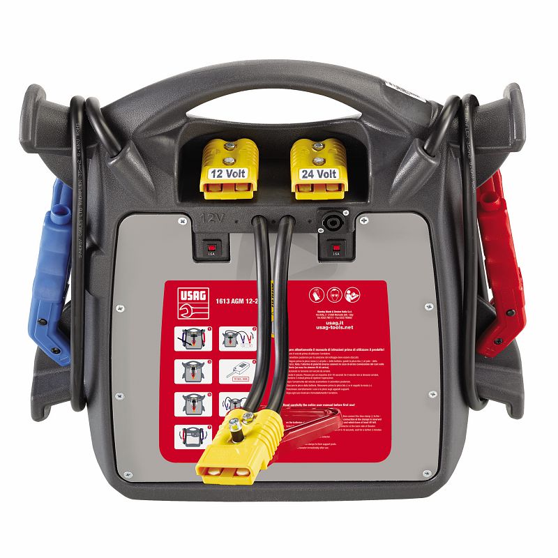 USAG AVVIATORE PROFESSIONALE PORTATILE 12V-24V | 1613 AGM 12-24