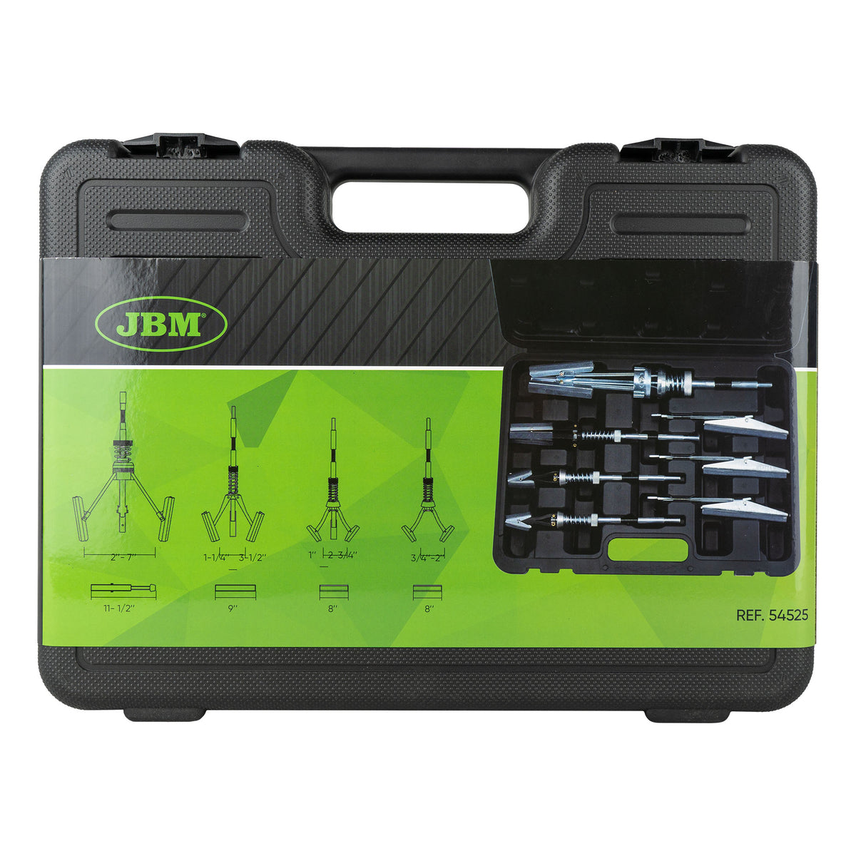 JBM KIT LEVIGATURA CILINDRI MOTORE 7 PEZZI 3/4”-7” - 54525
