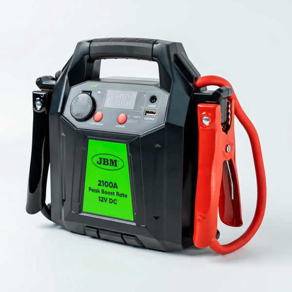 JBM AVVIATORE MULTIFUNZIONE PER VEICOLI CON DISPLAY DIGITALE E BATTERIA AL LITIO DA 16.000MAH – 12V 55019