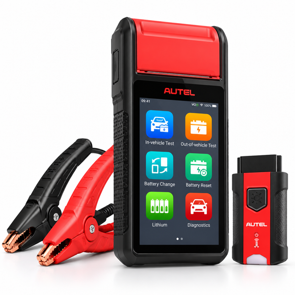 Autel MaxiBAS BT608 – Tester Professionale Batterie e Sistemi Elettrici con Stampante Integrata