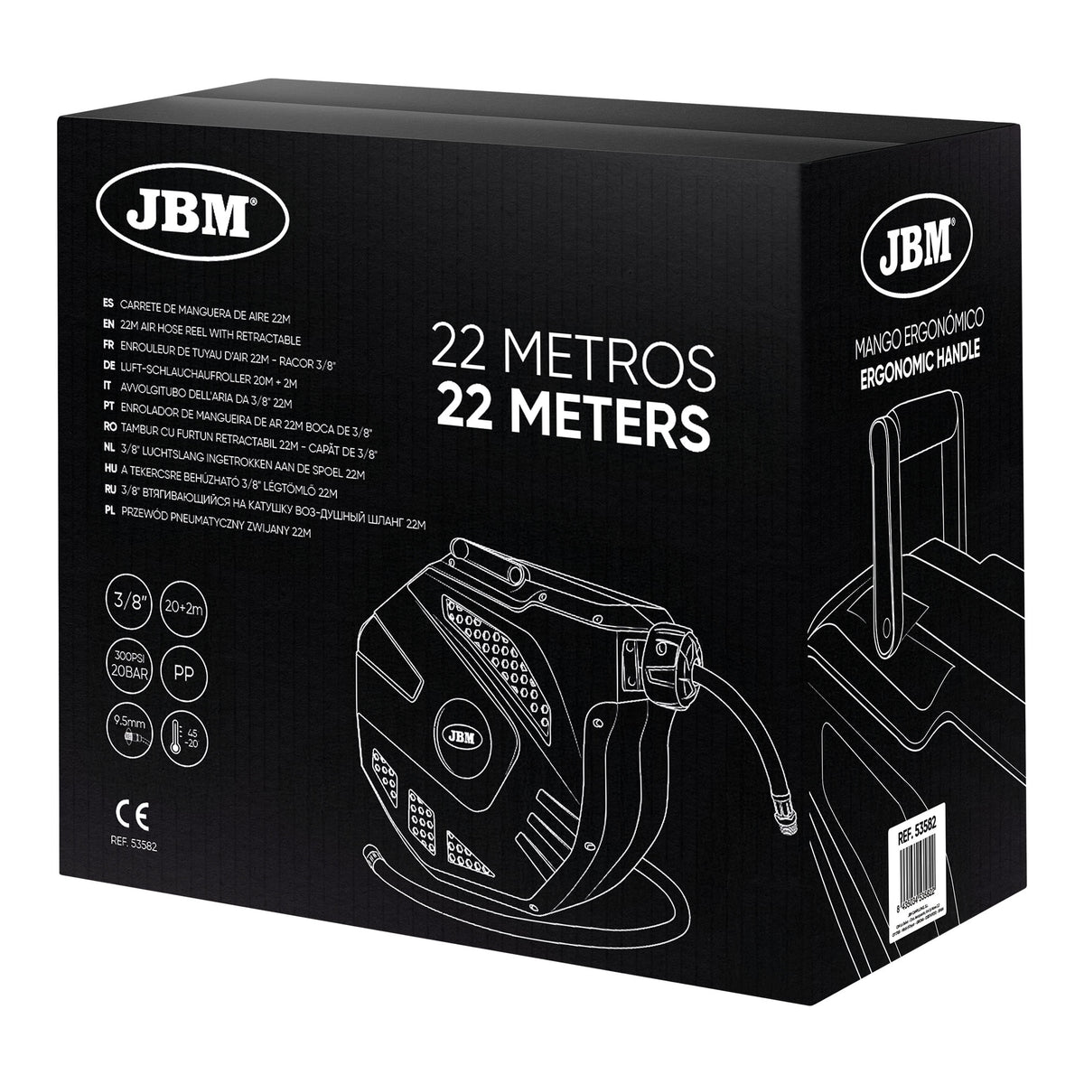 JBM AVVOLGITUBO ARIA DA 20+2M - BLU 53582