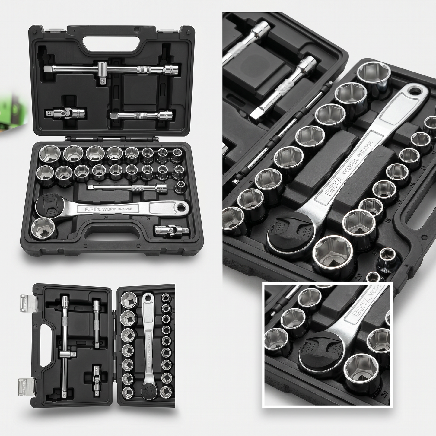 BETA WORKER ASSORTIMENTO DI 20 CHIAVI A BUSSOLA ESAGONALI E 5 ACCESSORI BW 923E/C25