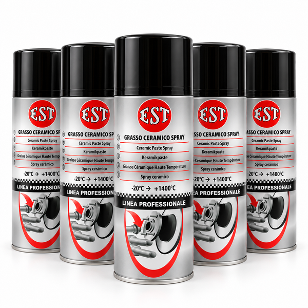EST Grasso Ceramico Alte Temperature Spray 400 ml – Confezione 6 pz – 0965
