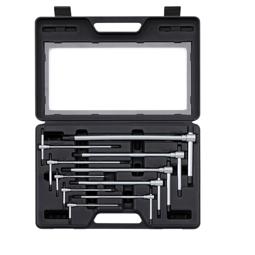 SONIC SET DI CHIAVI A BRUGOLA CON IMPUGNATURA A T 601014 | 10 pezzi