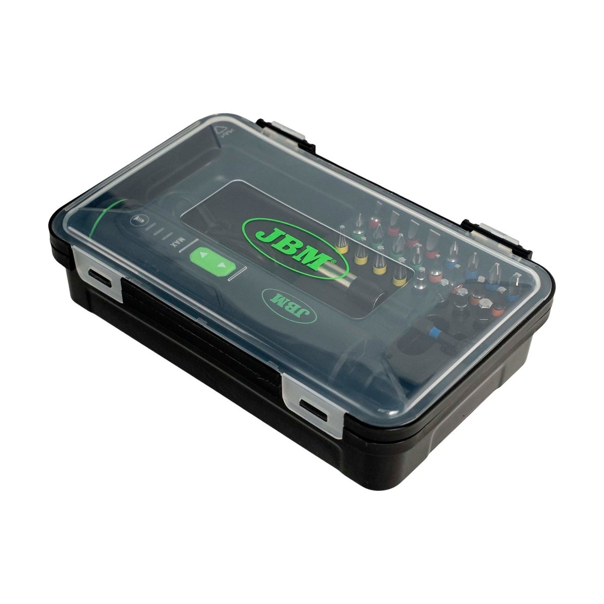 JBM CACCIAVITE A BATTERIA A 3 VELOCITÀ CON PUNTE 54860 - Techservice