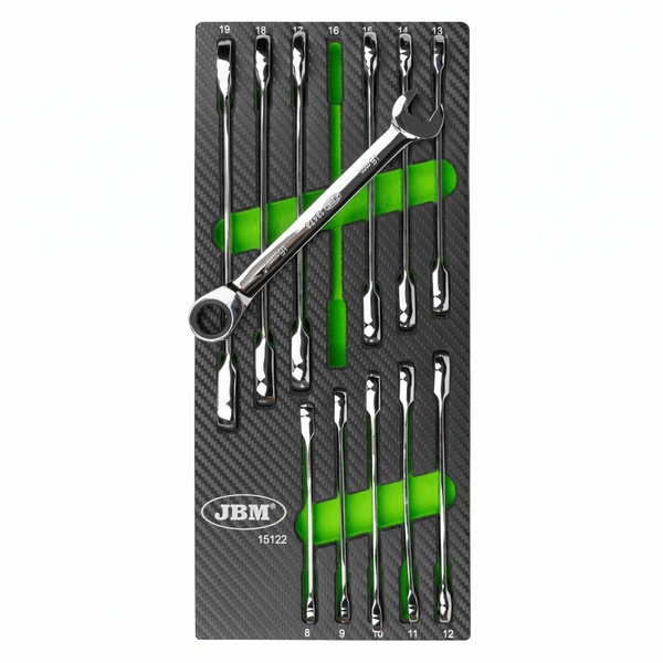 JBM MODULO EVA IN CARBONIO CON 12 CHIAVI A CRICCHETTO ARTICOLATE 15122 - Techservice
