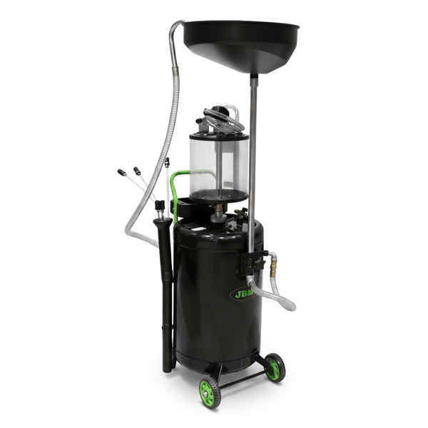 JBM RACCOGLITORE DI OLIO 90L CON SISTEMA DI ASPIRAZIONE 53874 - Techservice