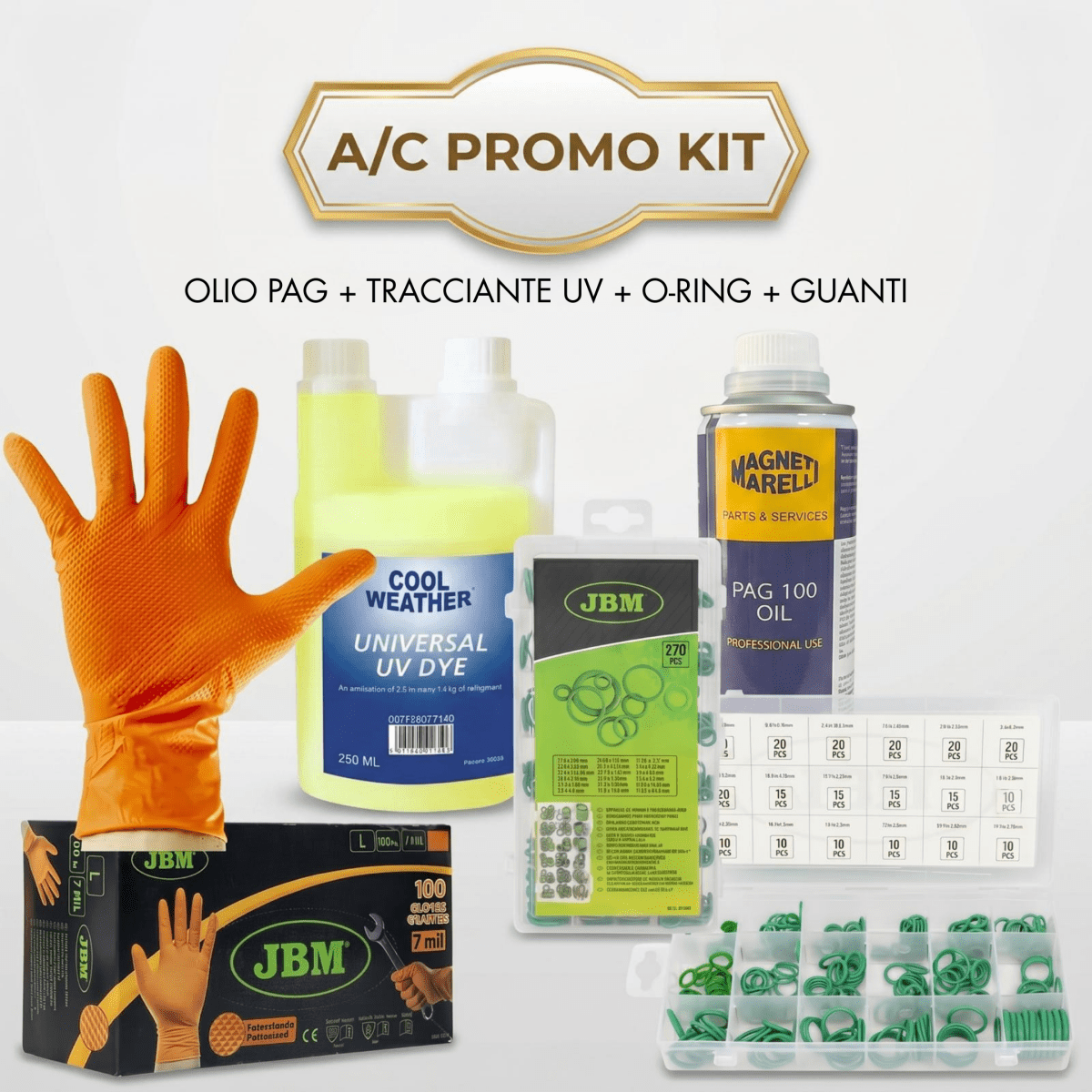 KIT PROMO A/C PROFESSIONAL – MANUTENZIONE ARIA CONDIZIONATA - Techservice