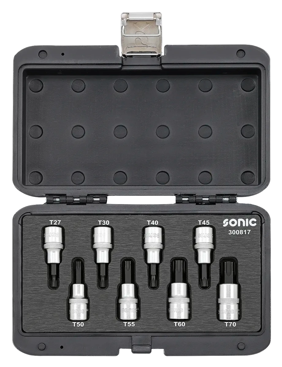 SONIC SET INSERTI BMCS 1/2" TX 8 PEZZI 300817 - Techservice