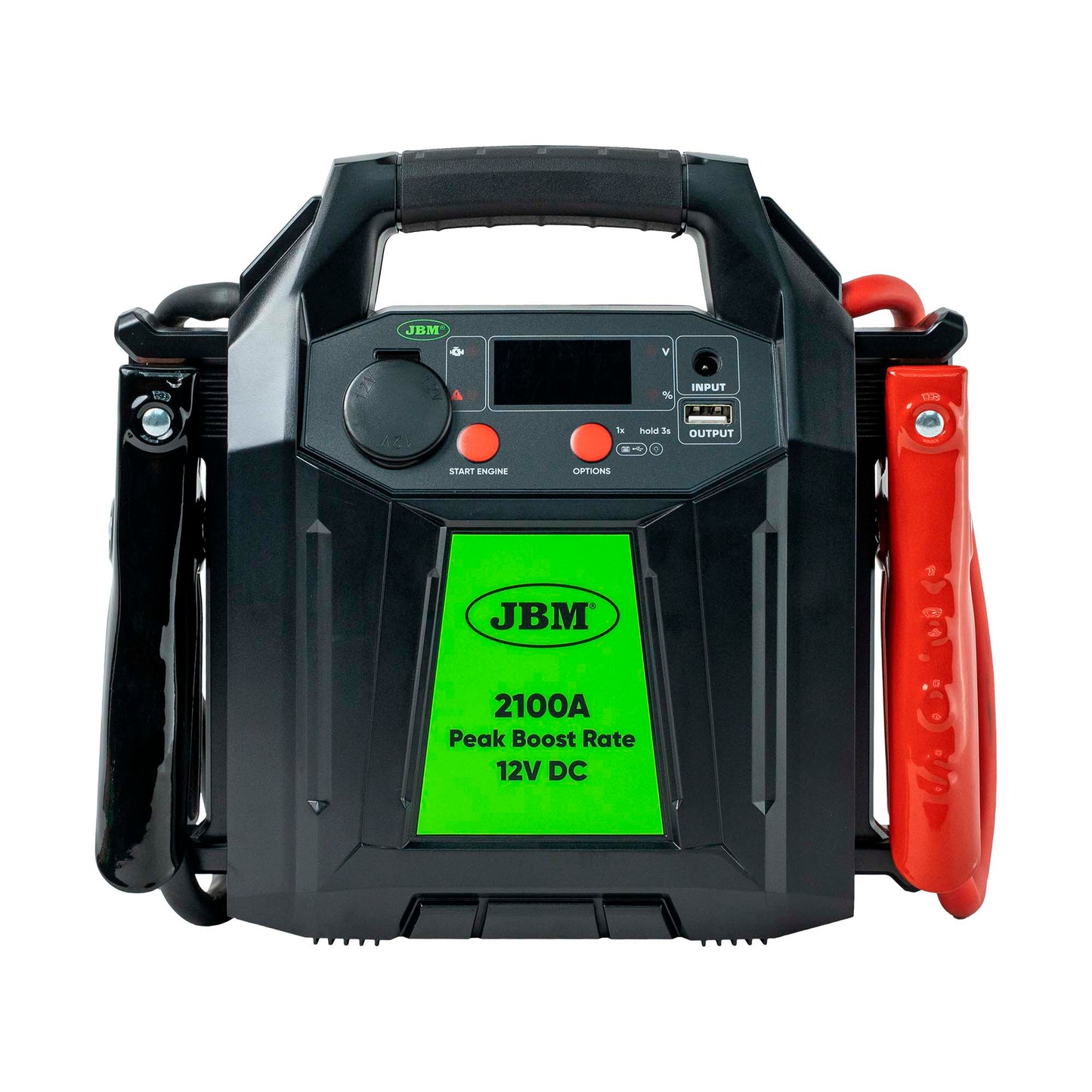 JBM AVVIATORE MULTIFUNZIONE PER VEICOLI CON DISPLAY DIGITALE E BATTERIA AL LITIO DA 16.000MAH – 12V 55019