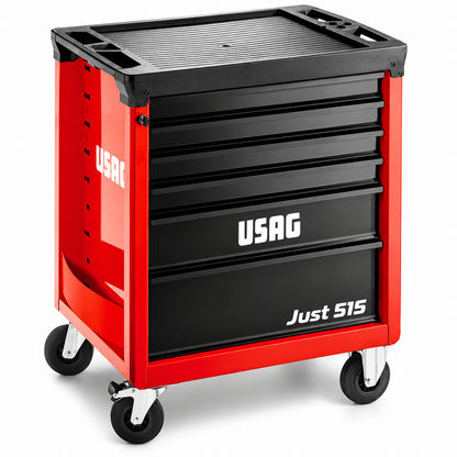 USAG 515 J6SM – Carrello JUST 6 Cassetti con 265 Utensili Professionali