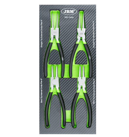 15454 MODULO DI PINZE SEEGER 8" EVA (200MM) - JBM - Techservice