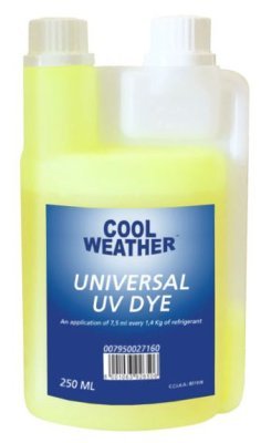 CONTRASTO UV UNIVERSAL UV DYE 250 ml + OLIO PAO 68 1 L - MAGNETI MARELLI