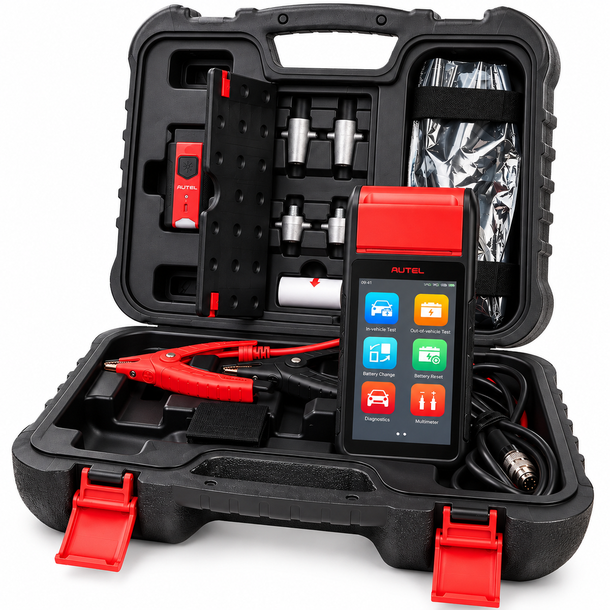 Autel MaxiBAS BT608 – Tester Professionale Batterie e Sistemi Elettrici con Stampante Integrata