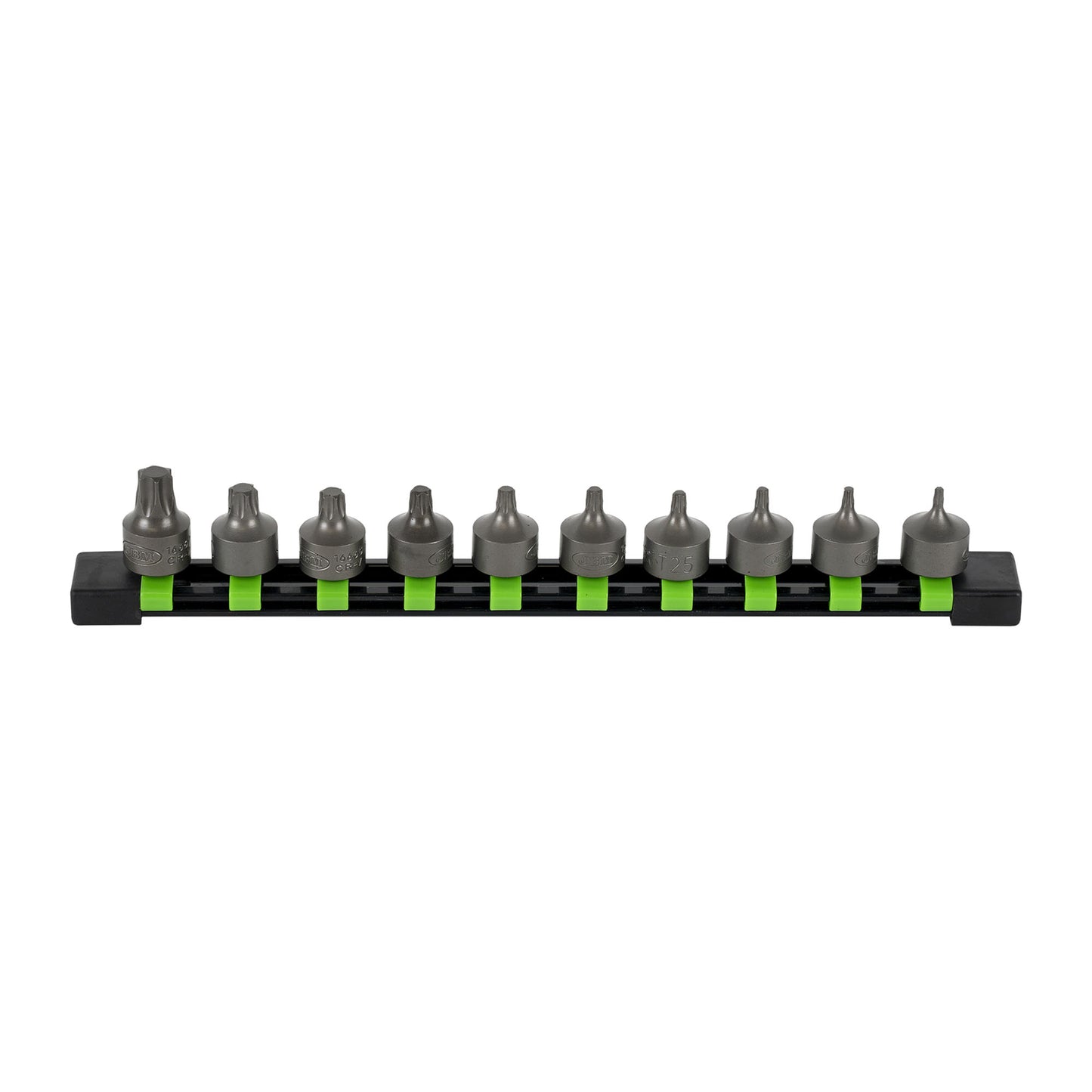 JBM SET DI 10 INSERTI TORX CORTI CON BUSSOLE 3/8" 54546