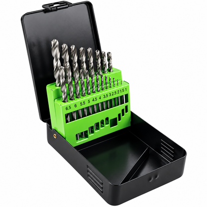 JBM SET 19 PUNTE AD ELICA HSS 4341 DA 1 A 10MM - 53854