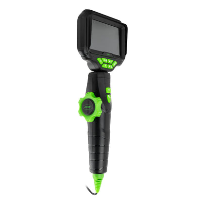 JBM – Endoscopio Articolato Bidirezionale con Schermo IPS 4,5”, Fotocamera HD e LED Regolabile 55121