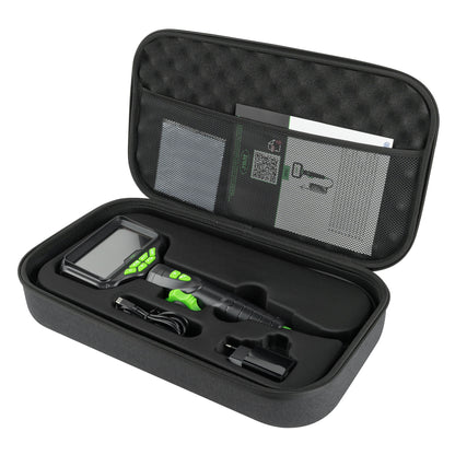 JBM – Endoscopio Articolato Bidirezionale con Schermo IPS 4,5”, Fotocamera HD e LED Regolabile 55121
