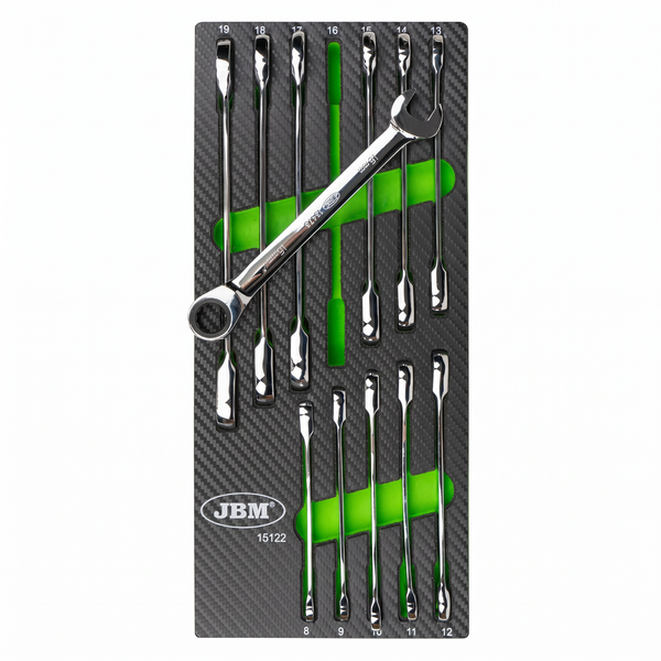 JBM MODULO EVA IN CARBONIO CON 12 CHIAVI A CRICCHETTO ARTICOLATE 15122
