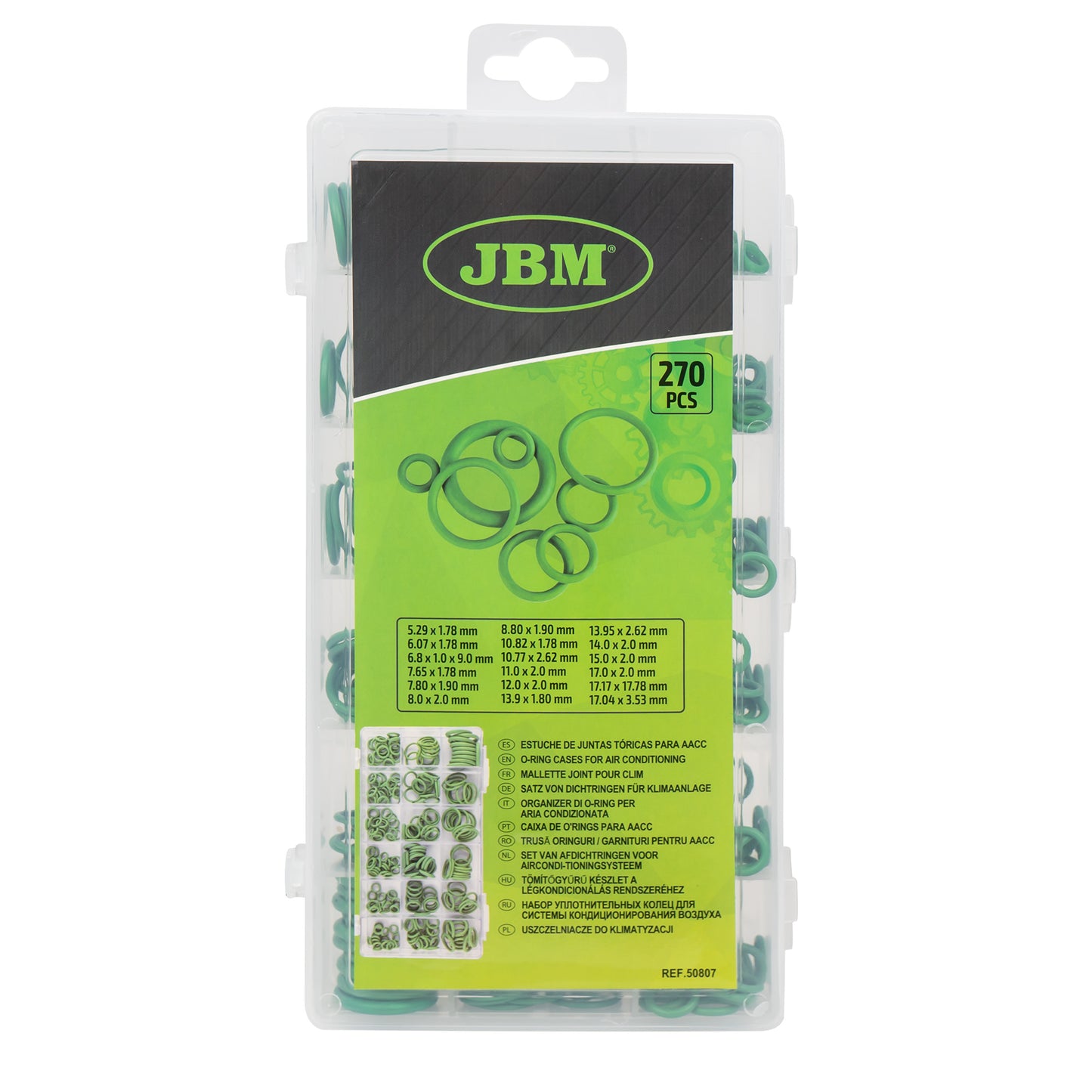 JBM ORGANIZER DI O-RING PER ARIA CONDIZIONATA 50807
