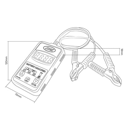 JBM TESTER DIGITALE PER BATTERIE - 51816