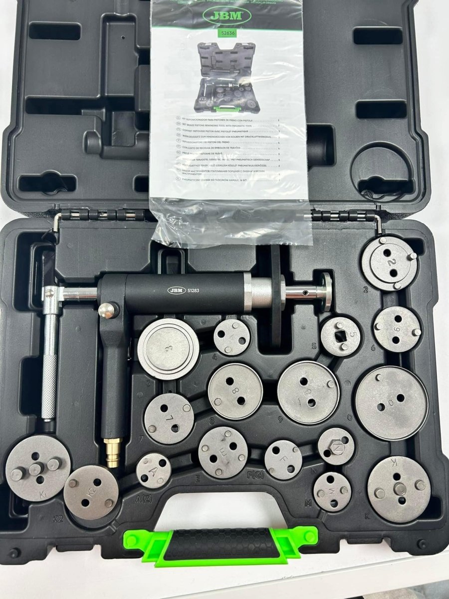 52636 RIPOSIZIONATORE DEI PISTONI DEL FRENO - 18 PEZZI - JBM - Techservice