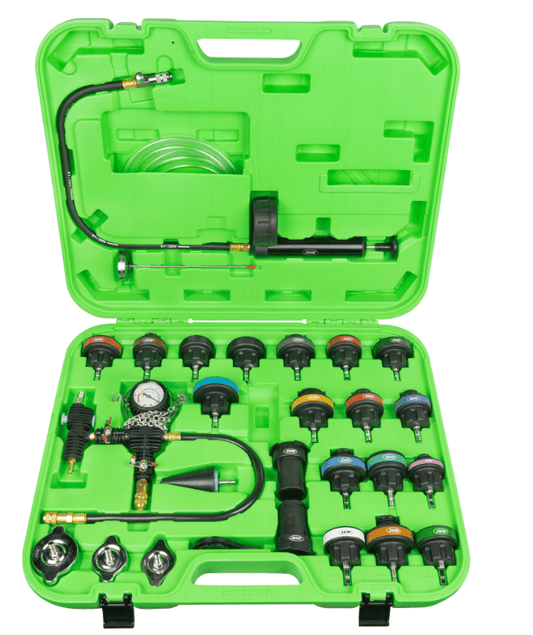 52687 RILEVATORE DI PERDITE DI PRESSIONE PER SISTEMA DI RAFFREDDAMENTO JBM - Techservice