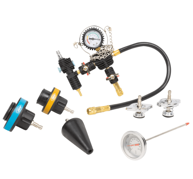 52687 RILEVATORE DI PERDITE DI PRESSIONE PER SISTEMA DI RAFFREDDAMENTO JBM - Techservice