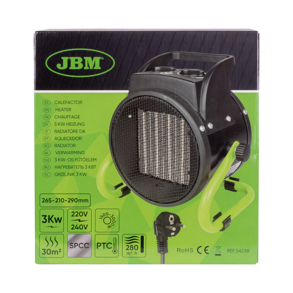 JBM RADIATORE DA 3KW 54230
