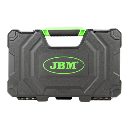 JBM SET DA 21 PUNTE E ADATTATORI 1/4" CON CHIAVE DINAMOMETRICA 54269