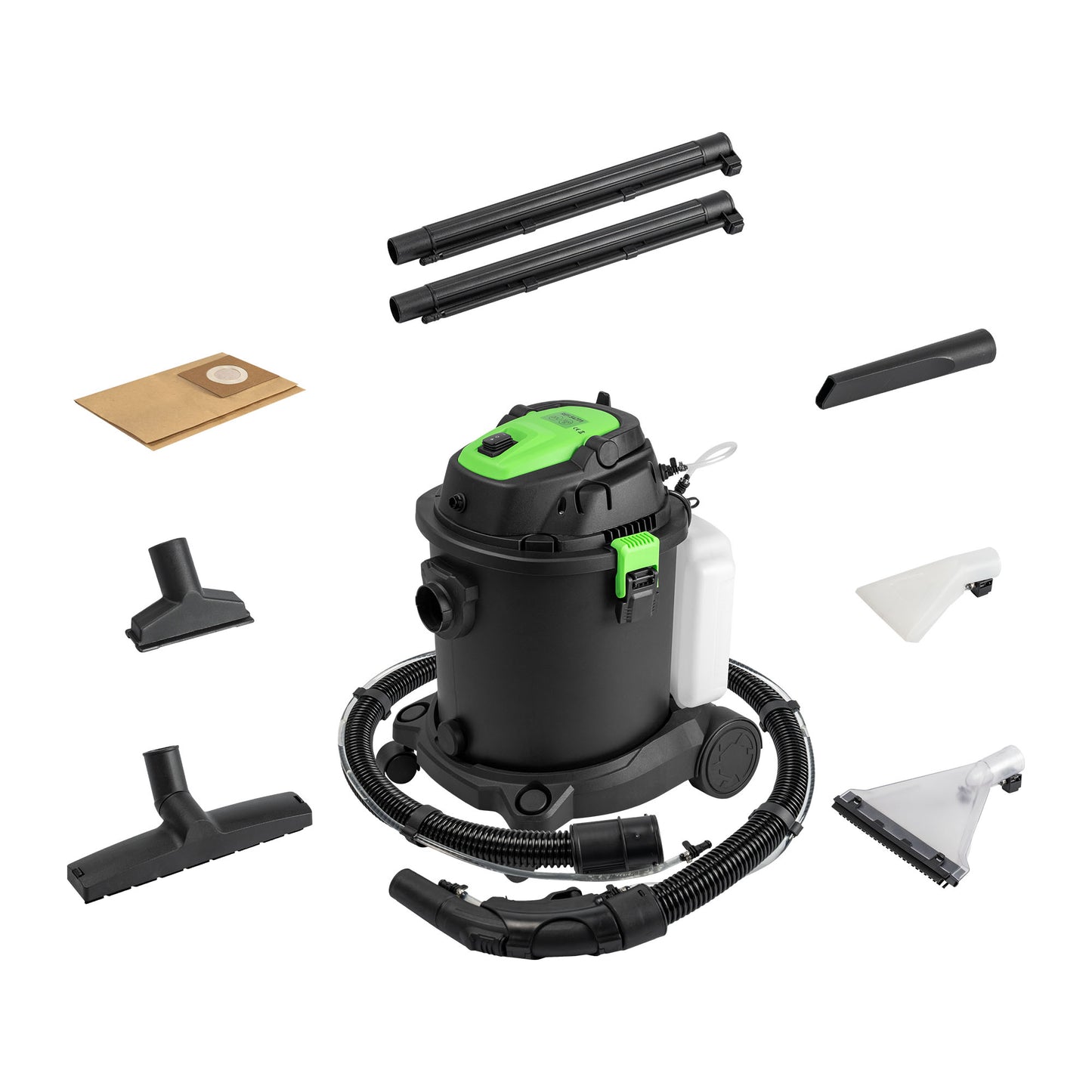JBM ASPIRATORE PER TAPPEZZERIA DA 20L (ASCIUTTO+BAGNATO) 54771