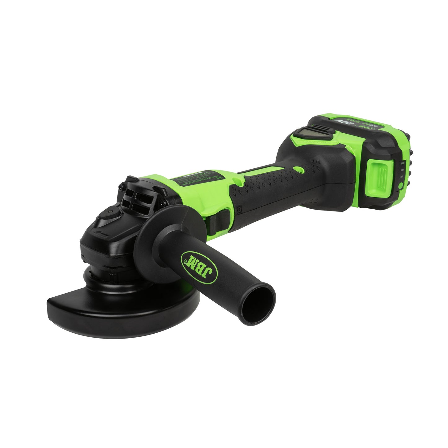 JBM SMERIGLIATRICE ANGOLARE 125MM BRUSHLESS A BATTERIA CON CUSTODIA 60049C