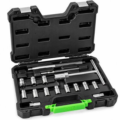 JBM SET DI SMERIGLIATORE PER SEDI INIETTORI 17 PZ 52813