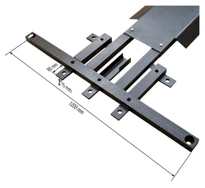 REDATS - Ponte sollevatore automatico a 2 colonne 4T L-220R con base di rinforzo