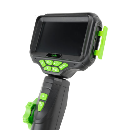 JBM – Endoscopio Articolato Bidirezionale con Schermo IPS 4,5”, Fotocamera HD e LED Regolabile 55121