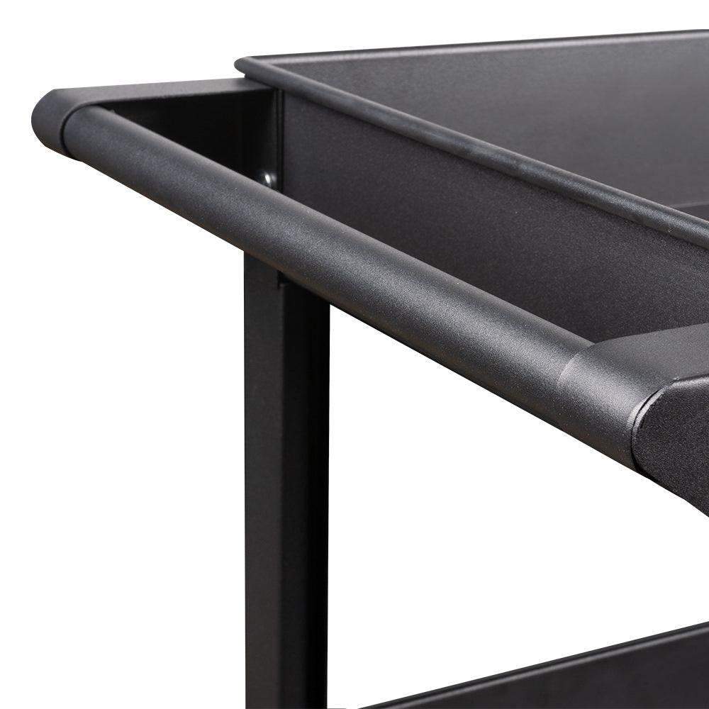 JBM PROMO | CARRELLO A 3 RIPIANI + SET DI 2 CAVALLETTI DA 3 TONNELLATE