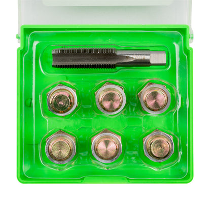 JBM Set di Riparazione Filetto per Tappi Coppa Olio M15 - 7 Pezzi - 53236