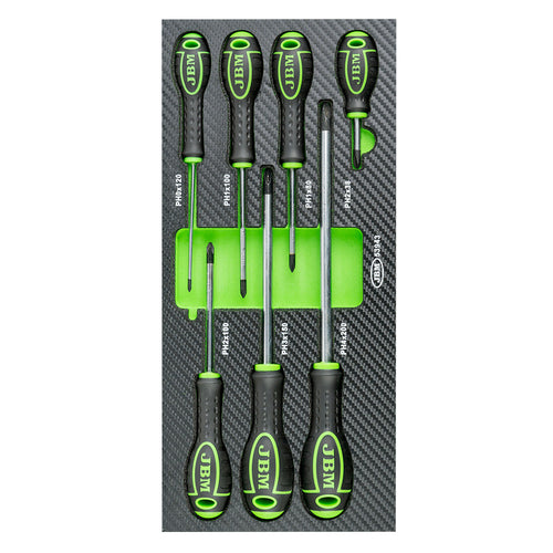 JBM SET DI 7 CACCIAVITI STELLA - FIBRA DI CARBONIO 53943