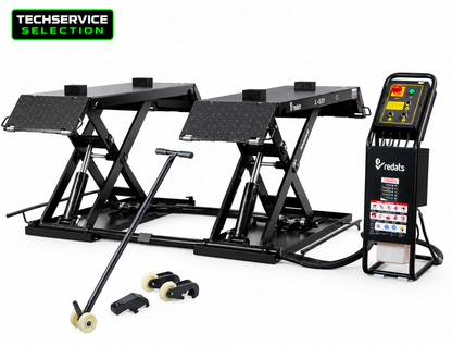 REDATS L-540 – Ponte Sollevatore a Forbice 3T con Kit Mobile Incluso