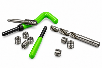JBM SET RIPARAZIONE FILETTI CON INSERTI HELICOIL 115 PEZZI M5-M12 - 51896