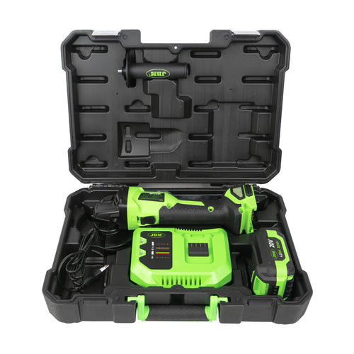 JBM SMERIGLIATRICE ANGOLARE 125MM BRUSHLESS A BATTERIA CON CUSTODIA 60049C