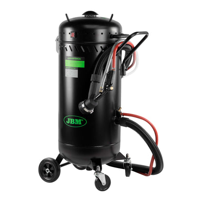 JBM MACCHINA SABBIATRICE CON SISTEMA DI ASPIRAZIONE E VUOTO – 17L 54867