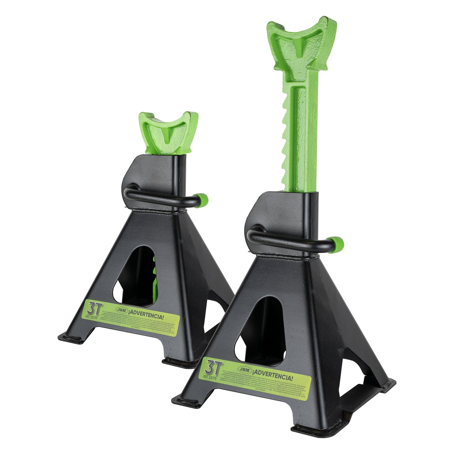 JBM PROMO | CARRELLO A 3 RIPIANI + SET DI 2 CAVALLETTI DA 3 TONNELLATE