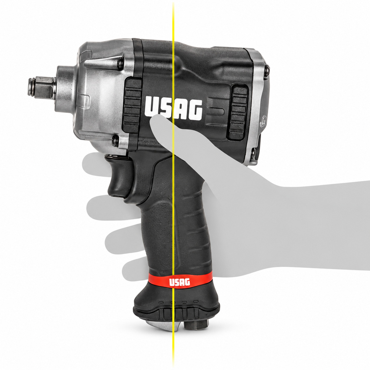 USAG 929 PC1 1/2” – Avvitatore Pneumatico ad Impulsi in Magnesio 1600 Nm