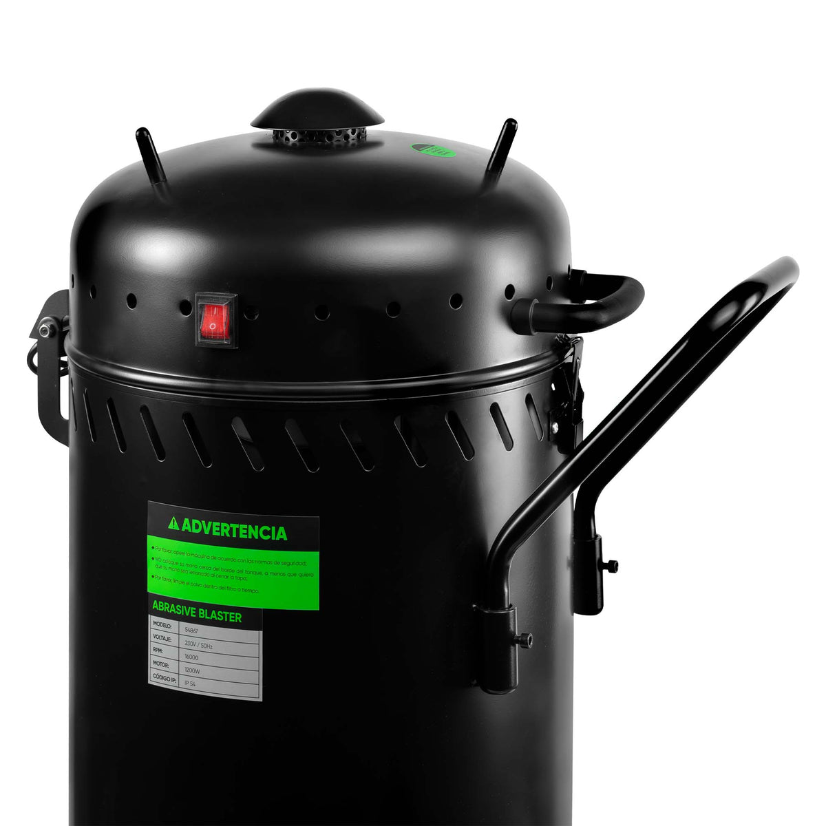 JBM MACCHINA SABBIATRICE CON SISTEMA DI ASPIRAZIONE E VUOTO – 17L 54867