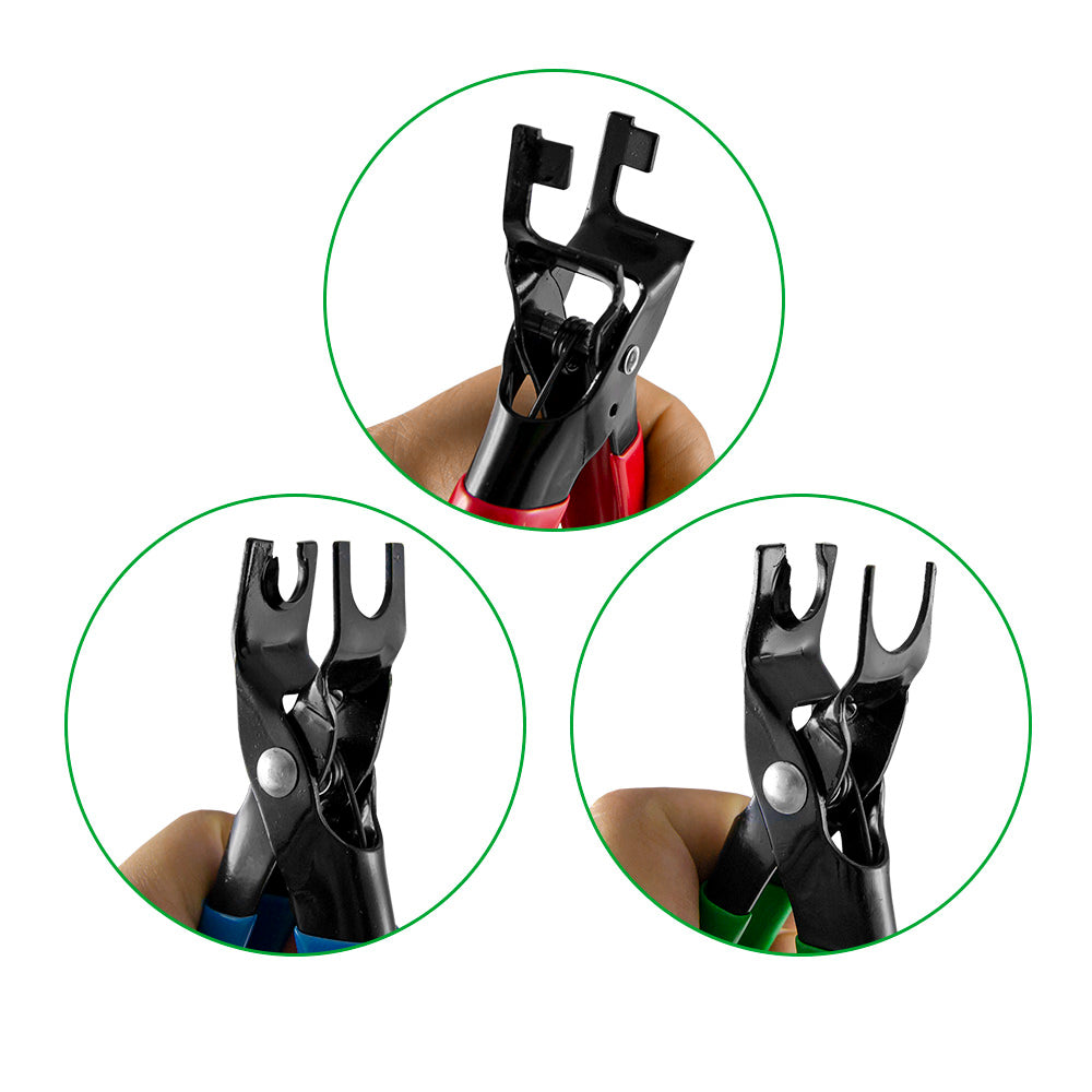 JBM SET DI PINZE PIATTE PER SCOLLEGARE TUBO DEL CARBURANTE 53445
