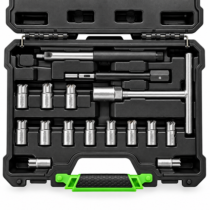 JBM SET DI SMERIGLIATORE PER SEDI INIETTORI 17 PZ 52813