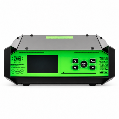 JBM CARICABATTERIE E STABILIZZATORE INTELLIGENTE 12V 100A CON BOOST 150A - 55017
