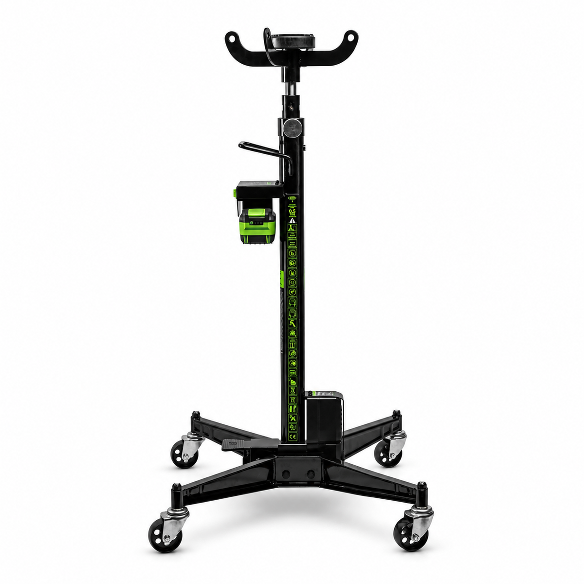 JBM Sollevatore da Fossa a Batteria 500 kg 20V con Batteria 4Ah e Caricabatterie Inclusi - 60073
