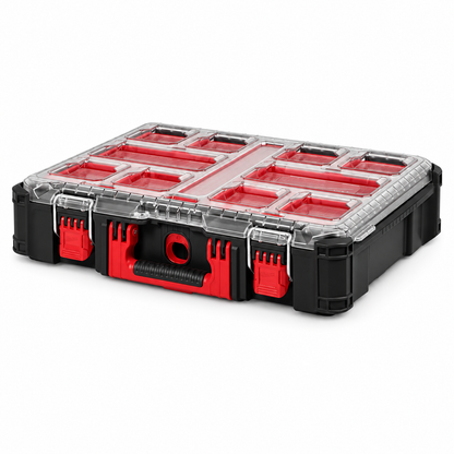 Milwaukee PACKOUT™ Organiser con 10 Scomparti Rimovibili IP65 – 4932464082